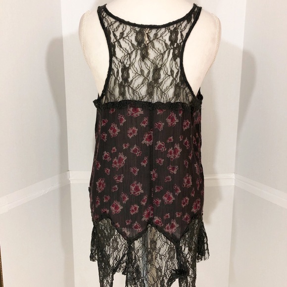 Free People Medium Tank Lace Racerback - Picture 5 of 8